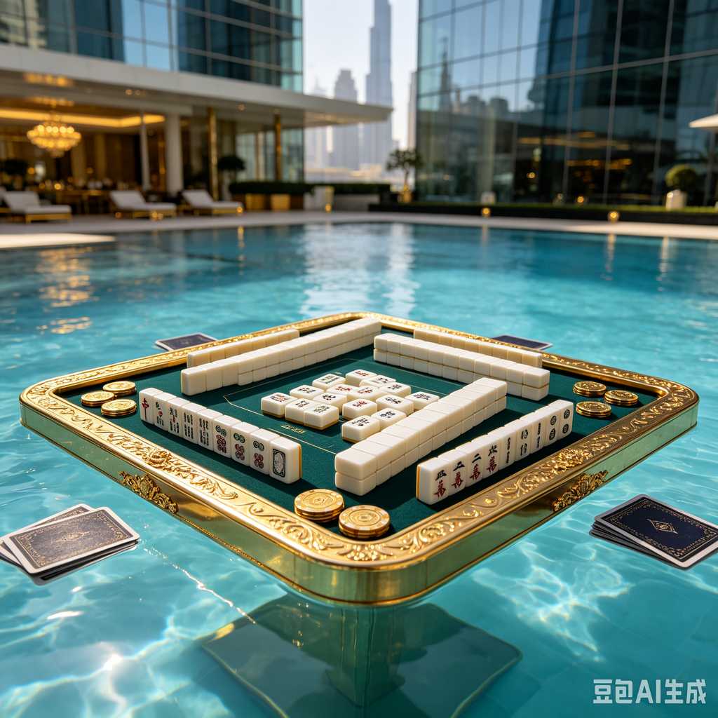 saturated color mahjong set print
