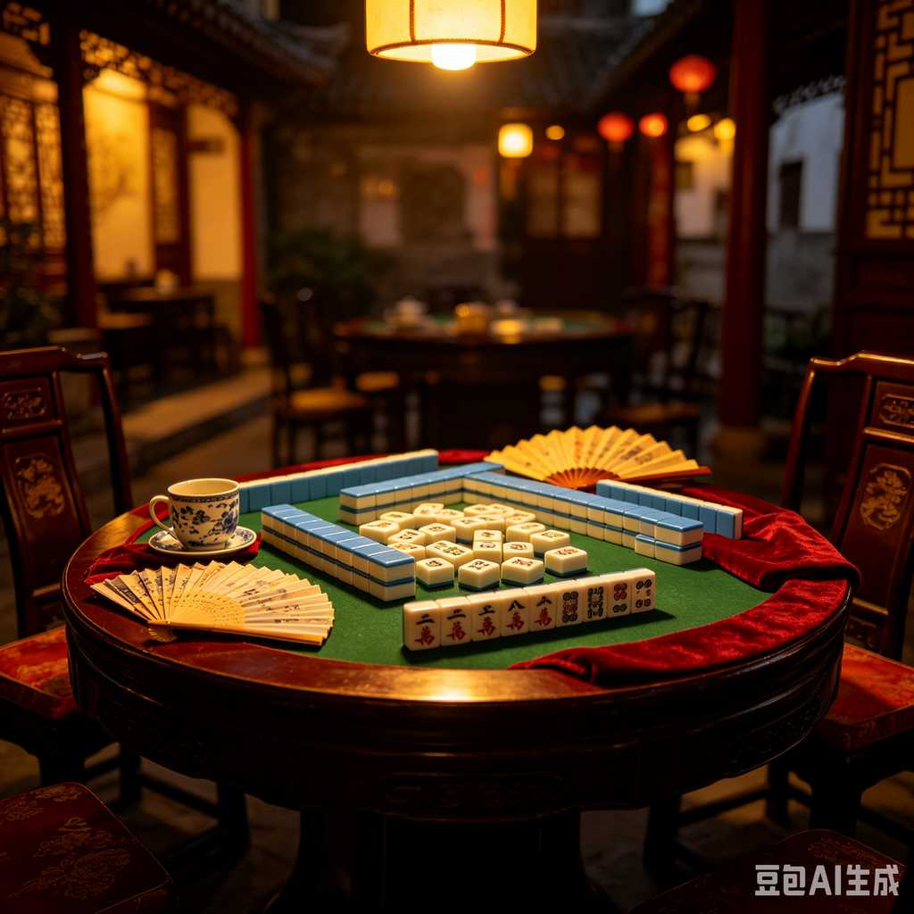 mahjong rule card included