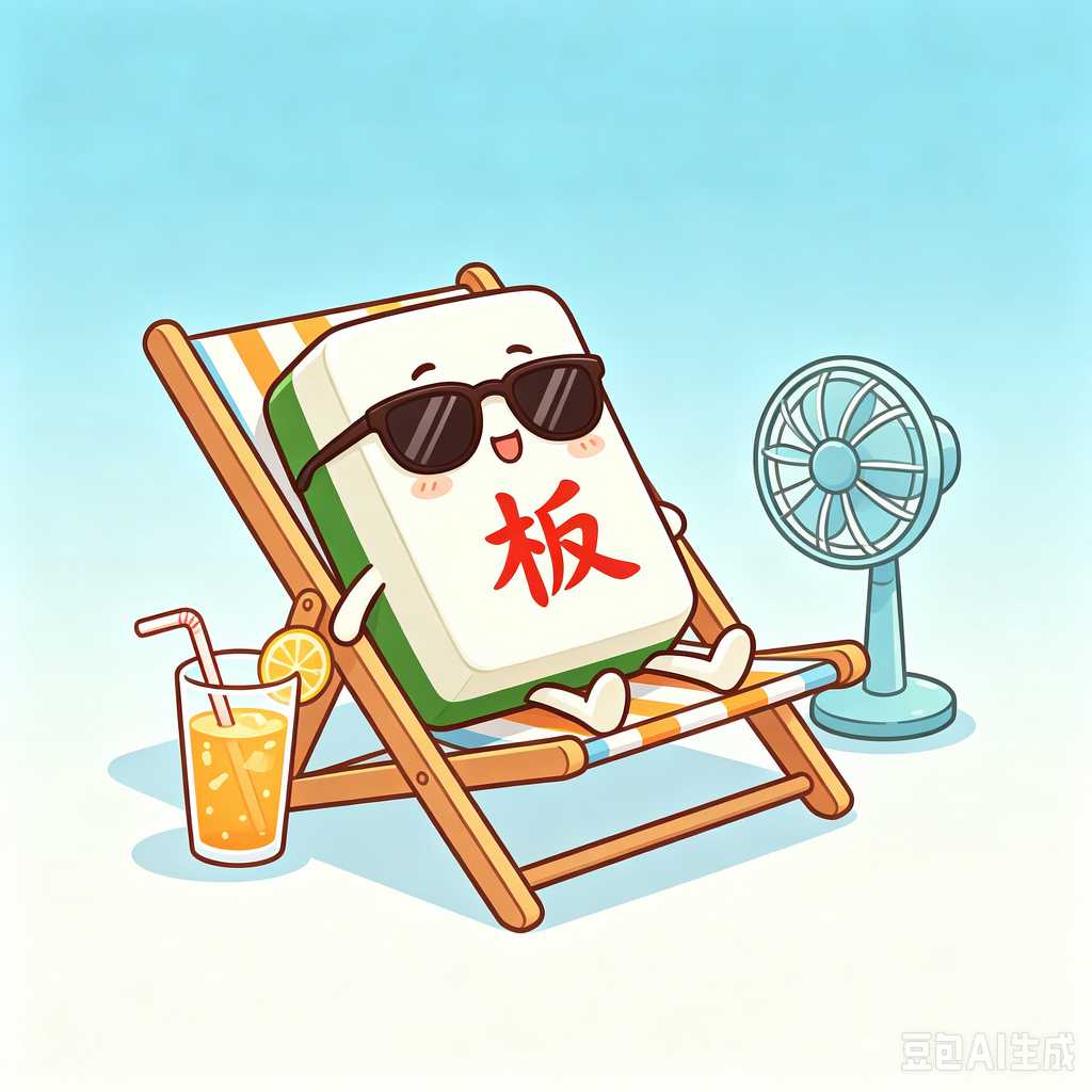 pattern printed mahjong packaging