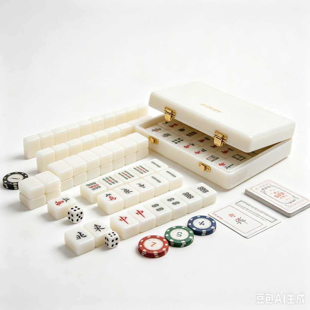 mini pocket mahjong travel set