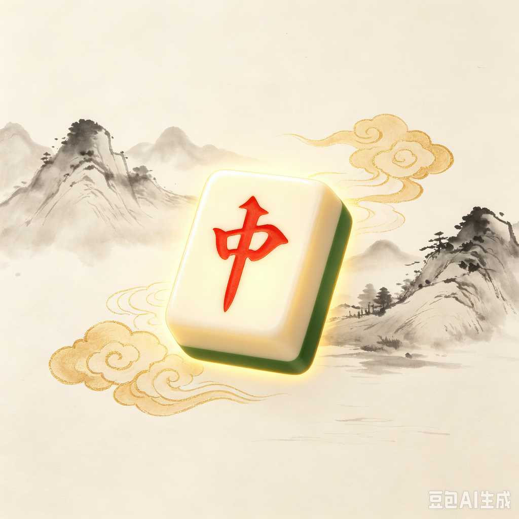 metallic finish mahjong set