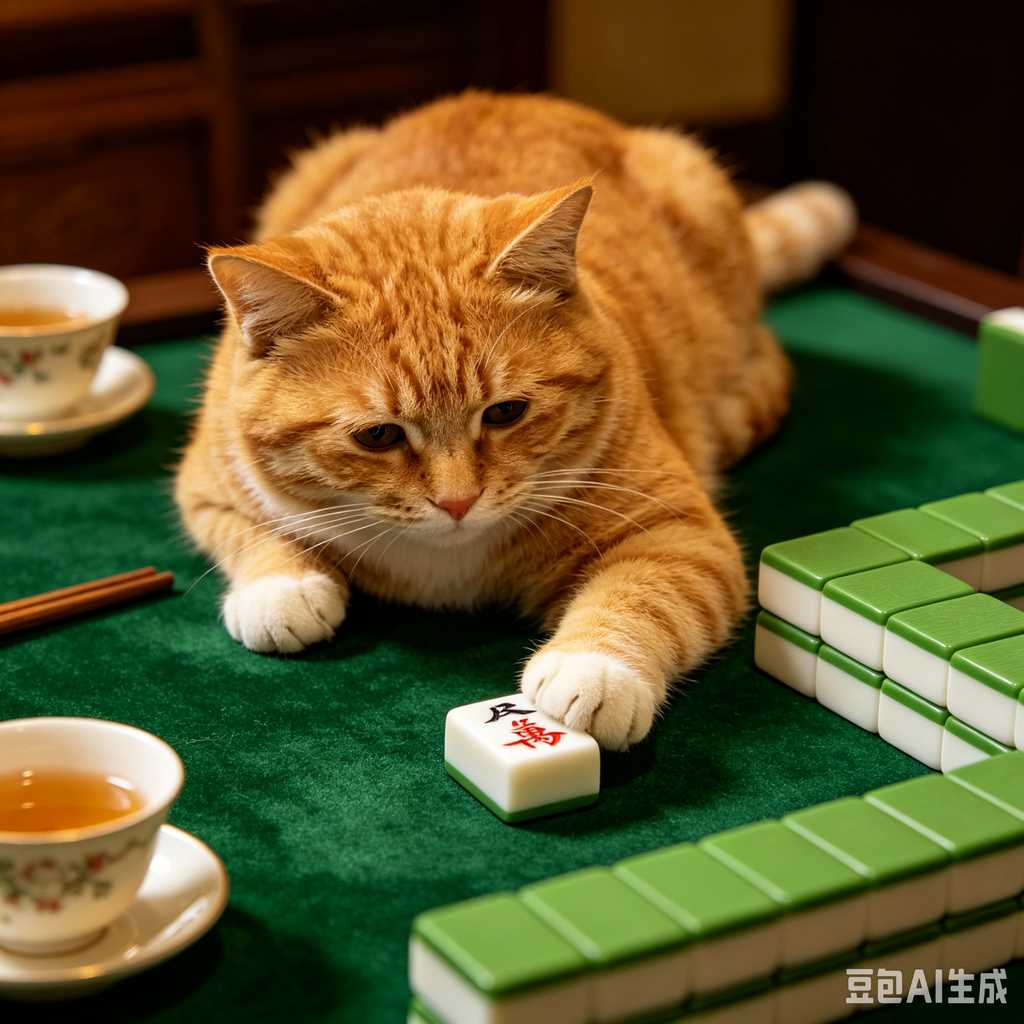 small mahjong mat portable