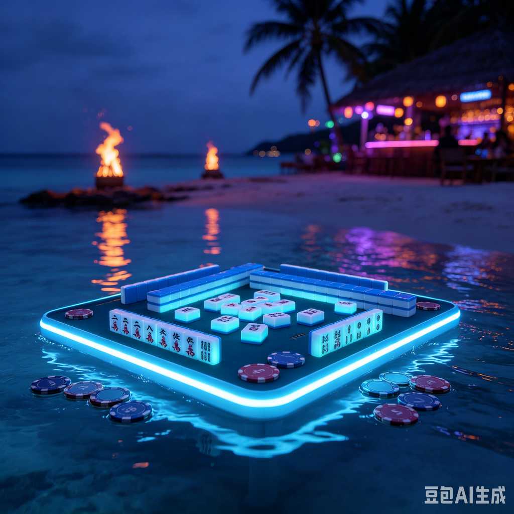 artistic mahjong tiles set